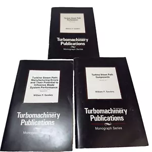 Turbomachinery Publications Monograph Series No. S-1,2,3 Willam P. Sander - Picture 1 of 8