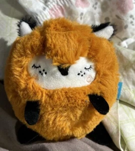 Manhattan Toy Co Fox Ball Plush 5" Squishy Squishable Stress Toy Stuffed Animal - Picture 1 of 24