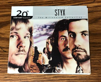 CD The Best of Styx 20th Century Masters Millennium Collection Hard Rock  Foto 1 de 4