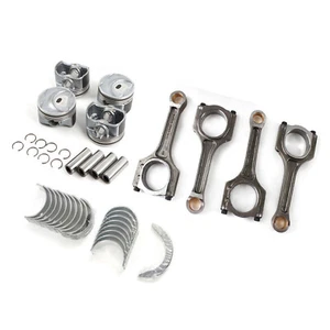 Engine Connecting Rods Pistons & Rings Bearing Kit For Hyundai Kia 2.0L G4KH USA - Picture 1 of 6