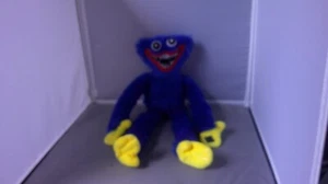 Poppy Playtime Blue Huggy Wuggy Plush Toy Stuffed Monster 16" W/ Connect Hands - Picture 1 of 5