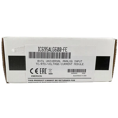 New Original GE FANUC IC695ALG600 Analog Input Module In Box