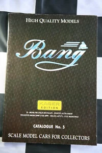 Bang Modellauto Katalog von 1994 - Bild 1 von 12