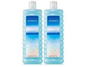 (Lot of 2) Avon Senses Bubble Delight Bubble Bath 24 fl oz Each (Endless Ocean) - Picture 1 of 2