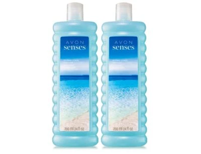 (Lote de 2) Baño de burbujas Avon Senses Bubble Delight 24 fl oz cada uno (Océano sin fin) Foto 1 de 2