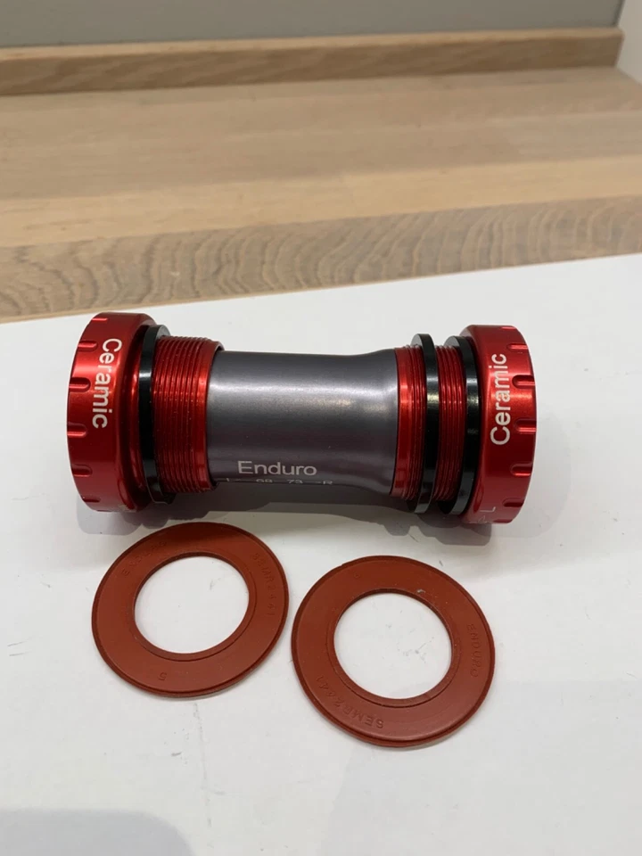NEW Enduro Ceramic BSA 1.37"x24/68-73 Bottom Bracket Hollow Tech II - Image 1 of 4
