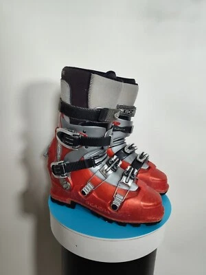 SCARPA DENALI Alpine Touring Downhill Ski Boots Red Men's US 8/9 SX - Image 1 of 4
