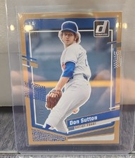 2023 Panini Donruss Don Sutton Artist Proof 6/10 Gold Dodgers
