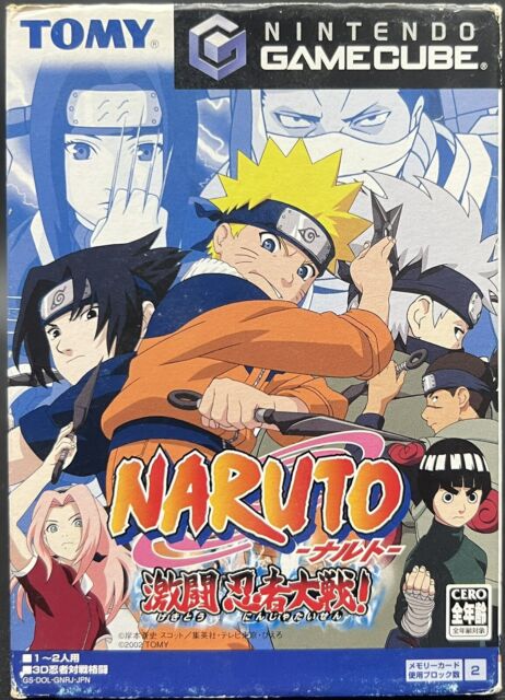 JEUX VIDÉO NINTENDO Gamecube Naruto Clash Of Ninja Complet