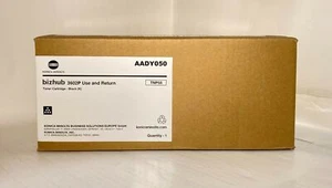 Genuine Konica Minolta TNP55 Black Toner AADY050 Black bizhub 3602P 4402P NEW - Picture 1 of 4