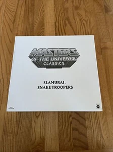 2019 Power-Con Exclusive 3pk SLAMURAI/SNAKE TROOPERS MOTU Collector Choice READ! - Picture 1 of 1