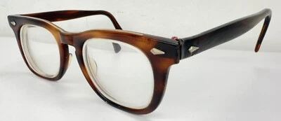 Vintage American Optical Stadium Eyeglass Frames 5 1/2 (44 20) Multicolor Frame - Image 1 of 4