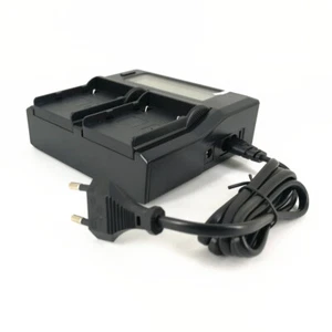 Dual Battery LCD Charger Kit for Canon BP-A30 A60 A90 C500II C300 Mark II C200B - Picture 1 of 6