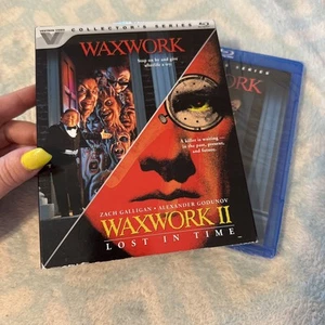 Waxwork / Waxwork II: Lost in Time Collection Blu-ray w/ Slipcover NEW Vestron - Picture 1 of 6
