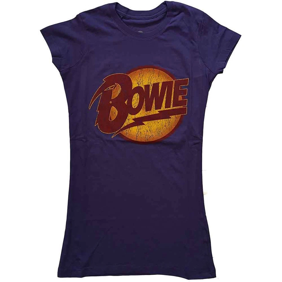 David Bowie - tshirt - Ladies - Small - Short Sleeves - Y500z