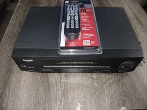 Sharp VC-A410U Videorecorder Player getestet funktioniert neu Universal Fernbedienung - Bild 1 von 8