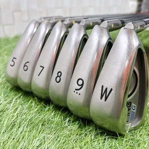 (Ping) Iron Set 6Piece G Yellow Dot 5-W Flex S Shaft NSPRO MODUS3 TOUR120 used - Picture 1 of 24