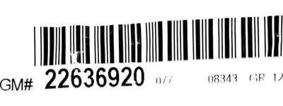 SE ADAPTA A PLACA PONTIAC GRAND AM 1996-2005 ASM R/CMPT TAPA NA 'G 22636920 - NUEVO OEM Foto 1 de 3