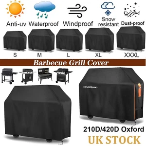 Heavy Duty BBQ Cover Waterproof Barbecue Grill Protector Outdoor Covers XS -XXXL - Picture 1 of 24