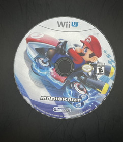 WiiU Mario Kart 8 Nintendo Wii U Video Game Disc Only Tested Working PRISTINE