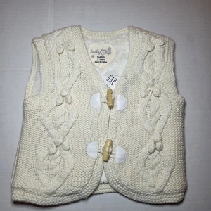 BABY GAP GIRLS KNIT VEST SIZE 3 Wool Blend - Picture 1 of 6