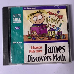 James Discovers Maths : Introduces Math Basics PC CD-ROM Educational Game - Bild 1 von 3