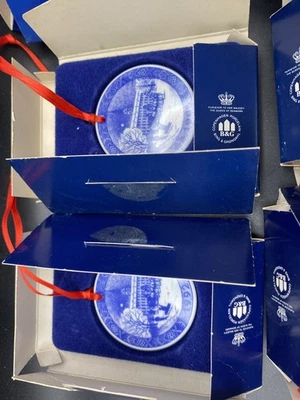 Vintage Bing And Grondahl Christmas Ornaments With Box - Image 1 of 4