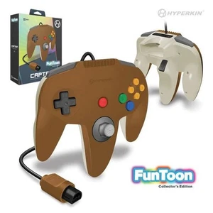 Hero Brown Nintendo 64 "Captain" Premium "Funtoon" CE Controller [Hyperkin] - Bild 1 von 1