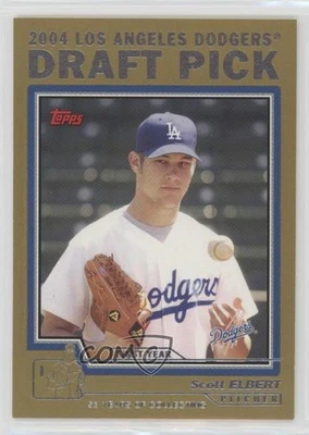 2004 Topps Traded and Rookies Gold /2004 Scott Elbert #T79 RC - Image 1 of 2