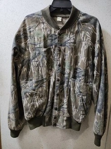 Vintage Simmons Master Guide Hunting Jacket L Mossy Oak Jacket Made In USA Clean - Picture 1 of 12