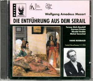 MOZART - DIE ENTFUHRUNG AUS DEM SERAIL - STICH-RANDALL - GEDDA - ROSBAUD 1954 - Picture 1 of 2