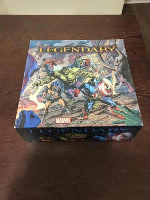 Marvel Legendary Base Game And Dark City Expansion Plus Organizers - Image 1 of 4
