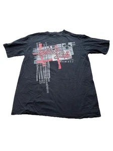 South Pole Signature Series Black Graphic T-Shirt Herren Größe L MCMXCI Rhombus - Bild 1 von 7