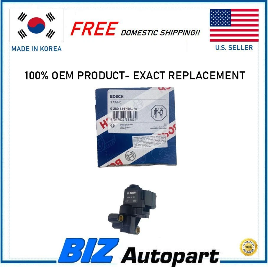 Bosch Idle Air Control Valve for 1999-2009 Hyundai 1997-2005 Kia 35150-33010 - Image 1 of 4