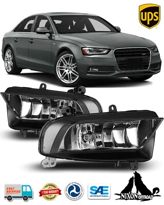 Par de luces antiniebla para Audi A4 2013 2014 2015 2016 luces de parachoques izquierda+derecha Foto 1 de 4