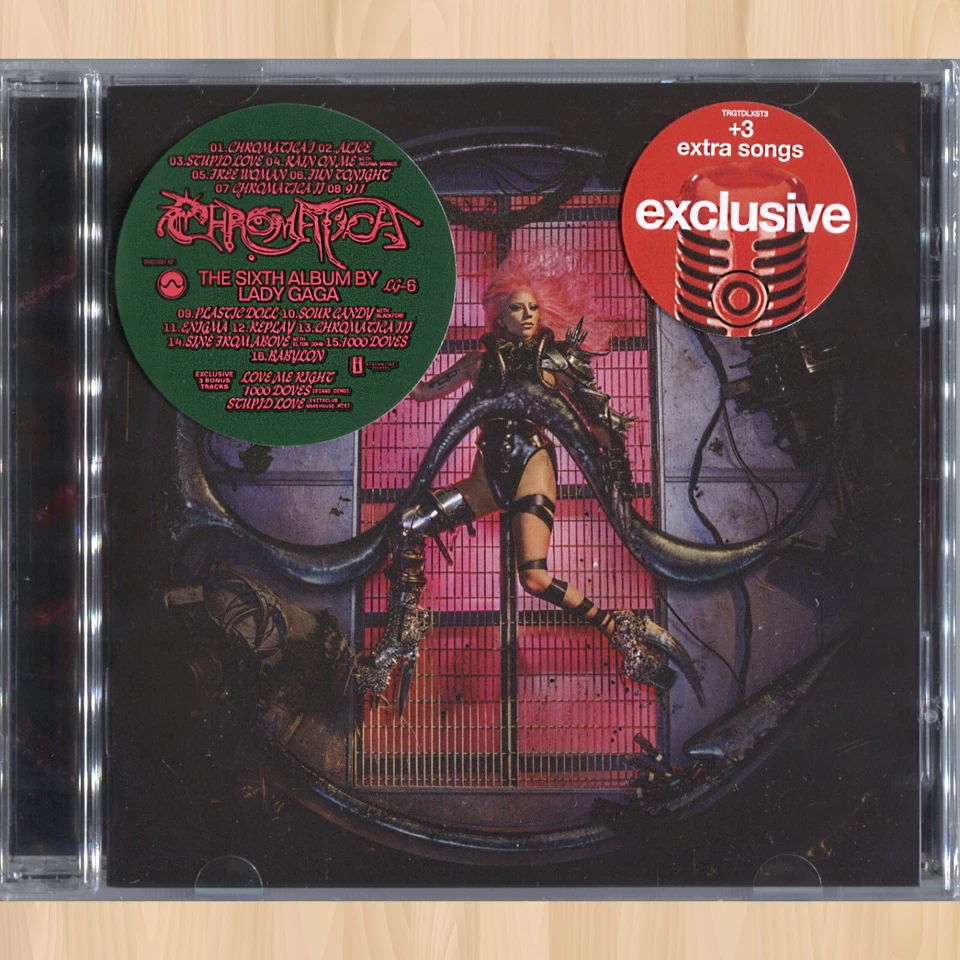 Lady Gaga Chromatica Deluxe Edition CD With 3 Bonus Tracks Target
