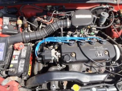 90 91 HONDA CIVIC R. СТОЙКА ПЕРЕДНЯЯ SDN 110764 - Изображение 1 из 4