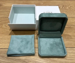 Original Original Fope Luxus Schmuck Armband Kette Armreif grün Box komplett - Bild 1 von 6