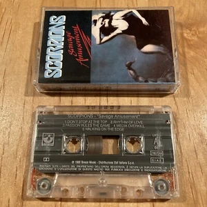 Scorpions - Savage Amusement CASSETTE TAPE 90s Italian issue CLEAR accept ufo - Picture 1 of 3