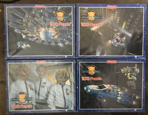 Gerry Anderson’s Space Precinct Waddingtons Jigsaw Puzzles x4 100 Piece Sealed - Picture 1 of 5
