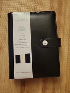 agenda 52 black personal planner 6 ring - Picture 1 of 3