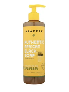 Alaffia - African Black Soap - Eucalyptus Tea Tree - 16 Fl Oz. - Picture 1 of 4
