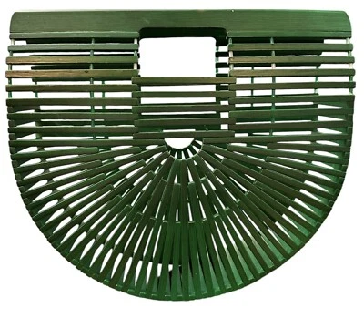 Bolso sin asas Cult Gala Look Ark con asa superior verde Foto 1 de 4