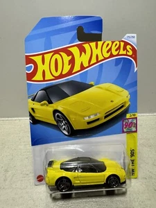 2024 HOT WHEELS #175 - ‘90 Acura / Honda NSX Hotwheels HW Yellow - Picture 1 of 6