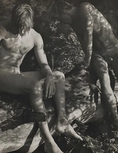 1988 Vintage BRUCE WEBER Male Nude TOM w TYKE Adirondack Park Gay Int Photo Art - Picture 1 of 1