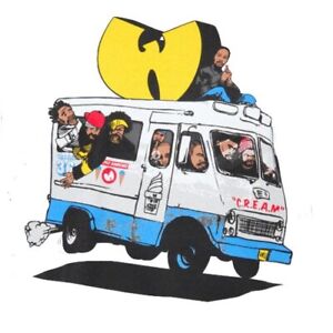 Wu Tang Ice Cream Truck Premium Vinyl 3" sticker
