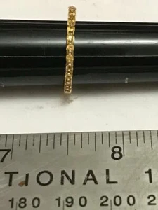 Citrino in oro giallo 14 kt???? anello a fascia - Foto 1 di 4