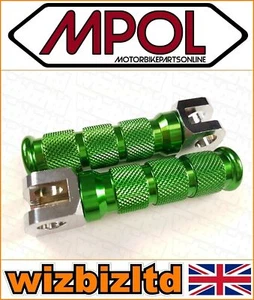 Kawasaki ZX-10R 2004-2010 [MPOL grün eloxierte Fußrasten vorne] MFPS55GN - Bild 1 von 4
