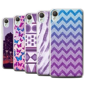 STUFF4 Gel/TPU Case/Cover for HTC Desire 10 Lifestyle/Purple Fashion