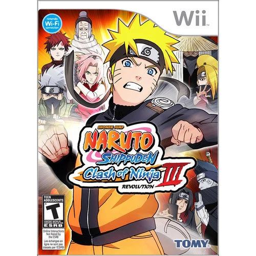 Naruto Shippuden: Clash of Ninja Revolution 3 - Wii - Image 1 of 1